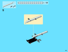 LEGO 42039 instructions page 205 – build guide