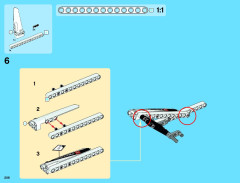 LEGO 42039 instructions page 206 – build guide