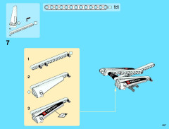 LEGO 42039 instructions page 207 – build guide