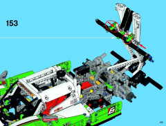 LEGO 42039 instructions page 213 – build guide