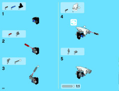 LEGO 42039 instructions page 216 – build guide