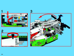 LEGO 42039 instructions page 218 – build guide