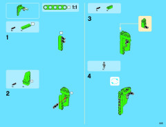 LEGO 42039 instructions page 225 – build guide