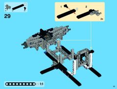 LEGO 42039 instructions page 23 – build guide