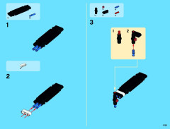 LEGO 42039 instructions page 233 – build guide