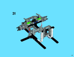 LEGO 42039 instructions page 25 – build guide