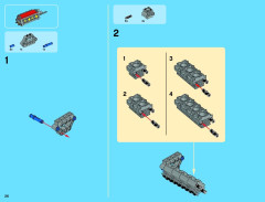 LEGO 42039 instructions page 26 – build guide