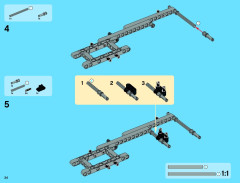 LEGO 42039 instructions page 34 – build guide