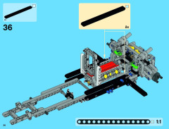 LEGO 42039 instructions page 38 – build guide