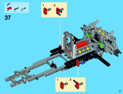 LEGO 42039 instructions page 39 – build guide