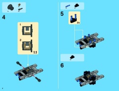 LEGO 42039 instructions page 4 – build guide