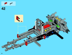 LEGO 42039 instructions page 44 – build guide
