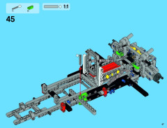 LEGO 42039 instructions page 47 – build guide