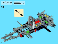 LEGO 42039 instructions page 50 – build guide