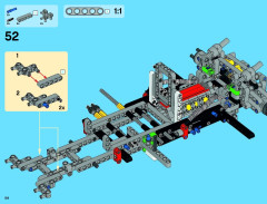 LEGO 42039 instructions page 54 – build guide