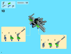 LEGO 42039 instructions page 6 – build guide