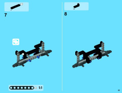 LEGO 42039 instructions page 65 – build guide