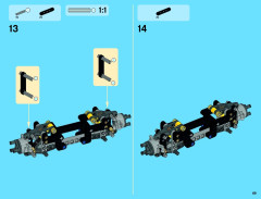 LEGO 42039 instructions page 69 – build guide