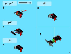 LEGO 42039 instructions page 91 – build guide