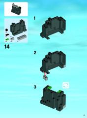 LEGO 4204 instructions page 17 – build guide