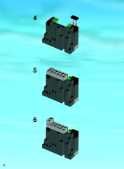 LEGO 4204 instructions page 18 – build guide
