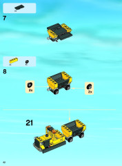 LEGO 4204 instructions page 42 – build guide