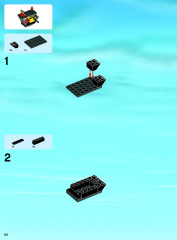 LEGO 4204 instructions page 62 – build guide