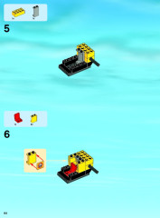 LEGO 4204 instructions page 64 – build guide