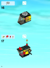 LEGO 4204 instructions page 70 – build guide