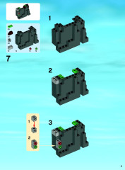 LEGO 4204 instructions page 9 – build guide