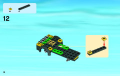 LEGO 4204 instructions page 12 – build guide
