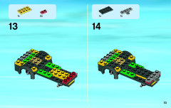 LEGO 4204 instructions page 13 – build guide
