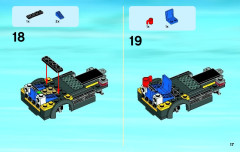 LEGO 4204 instructions page 17 – build guide