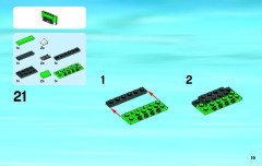 LEGO 4204 instructions page 19 – build guide