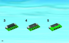 LEGO 4204 instructions page 20 – build guide