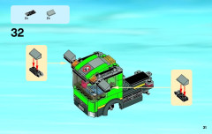 LEGO 4204 instructions page 31 – build guide