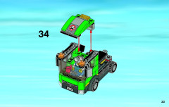 LEGO 4204 instructions page 33 – build guide