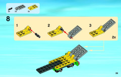LEGO 4204 instructions page 39 – build guide