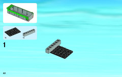 LEGO 4204 instructions page 42 – build guide