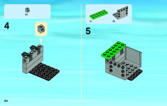 LEGO 4204 instructions page 44 – build guide