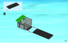 LEGO 4204 instructions page 45 – build guide