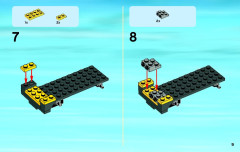LEGO 4204 instructions page 9 – build guide