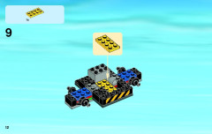 LEGO 4204 instructions page 12 – build guide