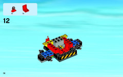 LEGO 4204 instructions page 14 – build guide