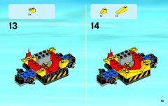 LEGO 4204 instructions page 15 – build guide