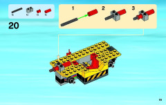 LEGO 4204 instructions page 19 – build guide