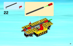 LEGO 4204 instructions page 21 – build guide