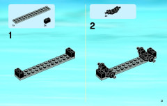 LEGO 4204 instructions page 3 – build guide