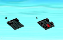 LEGO 4204 instructions page 6 – build guide