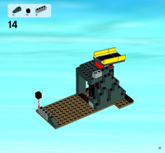 LEGO 4204 instructions page 17 – build guide